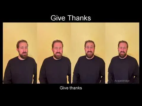 Give Thanks (Fettke) by 4Him video thumbnail