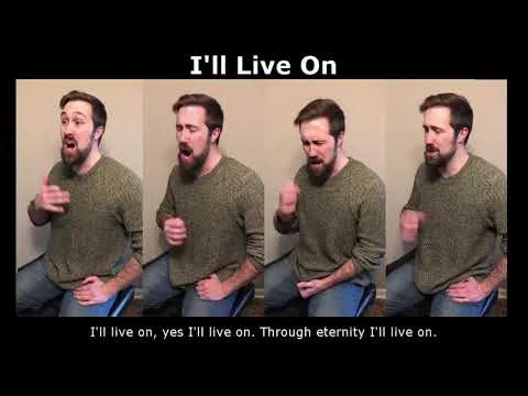 I'll Live On official video thumbnail