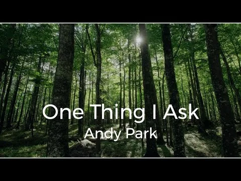 One Thing I Ask official video thumbnail