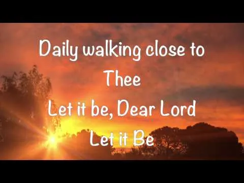 Just A Closer Walk With Thee by Bart Millard video thumbnail