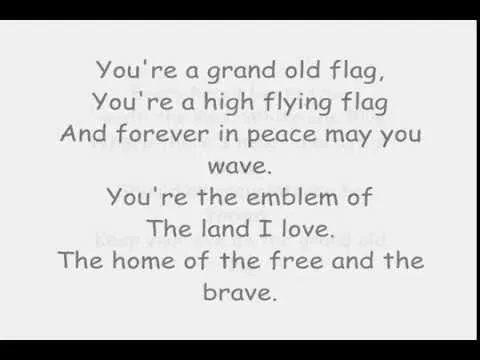 You're A Grand Old Flag official video thumbnail
