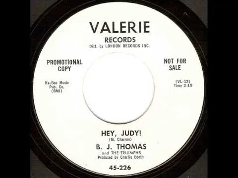 Hey Judy by B.J. Thomas video thumbnail