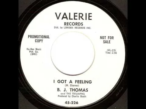 I Got A Feeling by B.J. Thomas video thumbnail