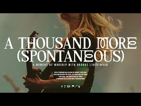A Thousand More by Brooke Ligertwood video thumbnail