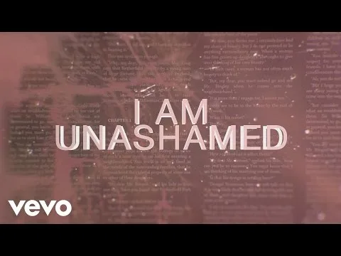Unashamed official video thumbnail