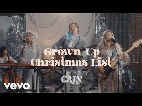 Grown-Up Christmas List by CAIN video thumbnail
