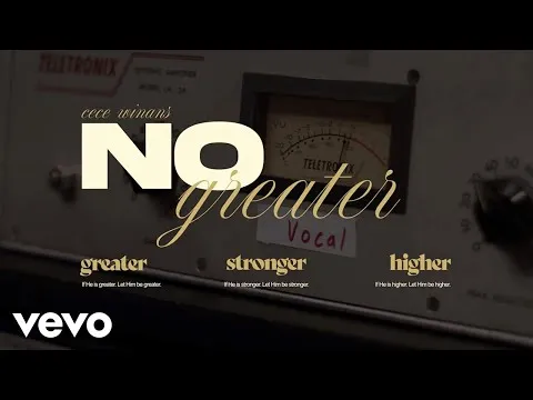No Greater by CeCe Winans video thumbnail