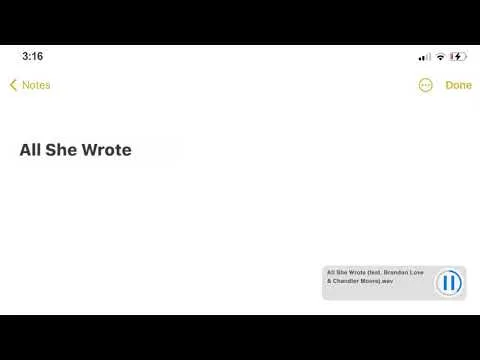 All She Wrote official video thumbnail