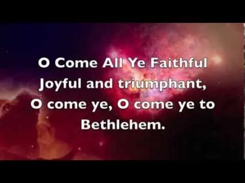 O Come All Ye Faithful official video thumbnail