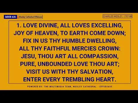 Love Divine All Loves Excelling by Common Hymnal video thumbnail