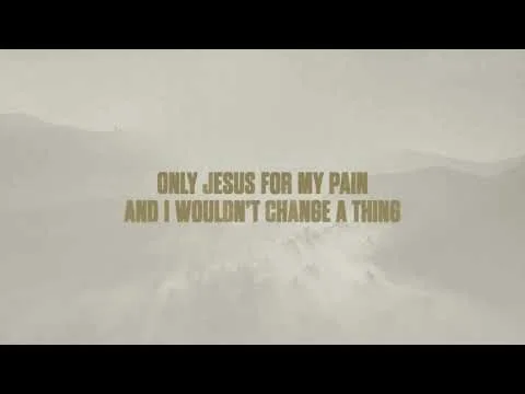 Only Jesus For My Pain official video thumbnail