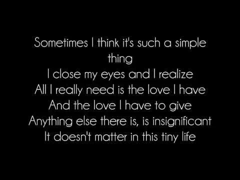Tiny Life official video thumbnail