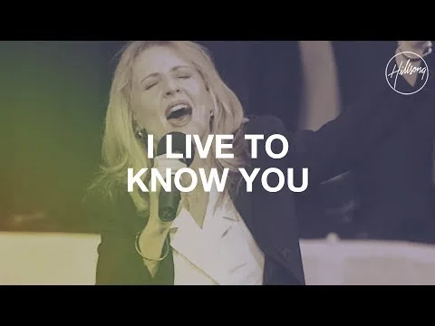 I Live To Know You by Darlene Zhchech video thumbnail