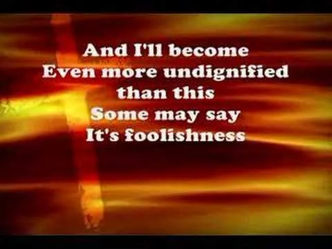 Undignified official video thumbnail