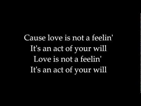 Love Is Not a Feeling official video thumbnail