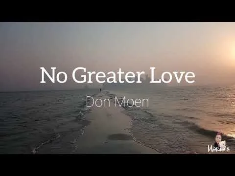 No Greater Love official video thumbnail