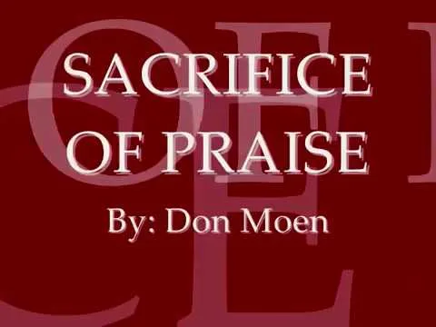 Sacrifice of Praise official video thumbnail