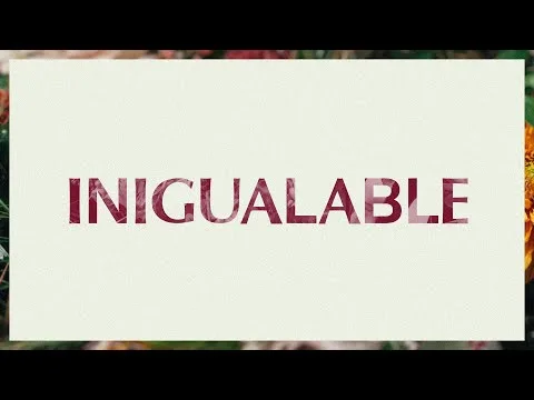 Inigualable (No One Beside) official video thumbnail
