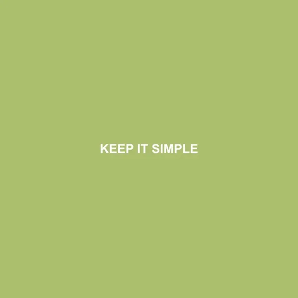 Album Art for KEEP IT SIMPLE