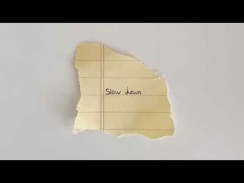 Slow Down official video thumbnail