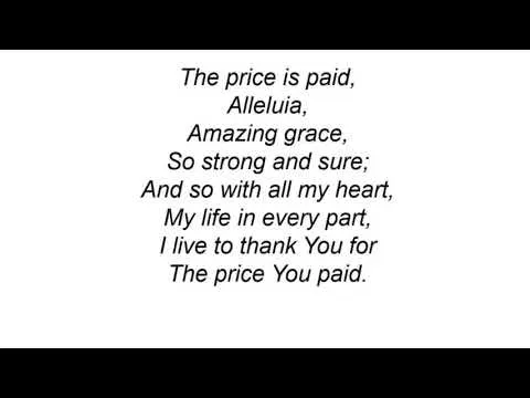 The Price Is Paid by Graham Kendrick video thumbnail