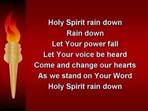 Holy Spirit Rain Down official video thumbnail