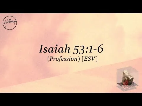 Isaiah 53:1-6 official video thumbnail