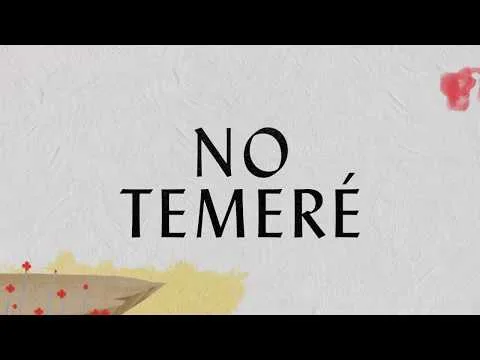 No Temeré official video thumbnail