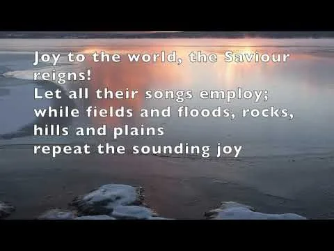Joy to the World by Isaac Watts video thumbnail