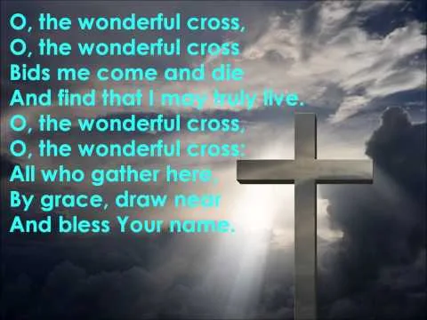 The Wonderful Cross by Isaac Watts video thumbnail