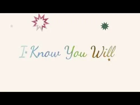 I Know You Will official video thumbnail