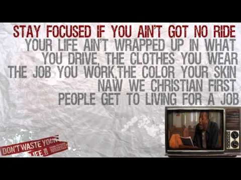 Dont Waste Your Life official video thumbnail