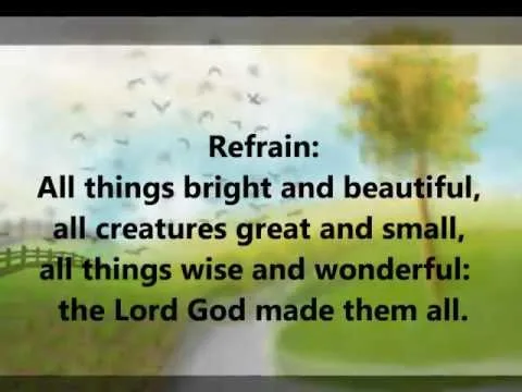 All Things Bright And Beautiful by Kidzup video thumbnail