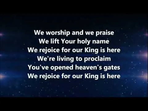 The King Is Here official video thumbnail