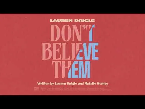 Don't Believe Them official video thumbnail