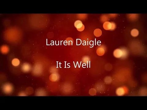 It Is Well official video thumbnail