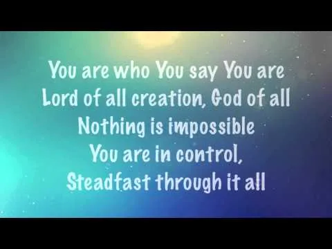 Who You Say You Are by Luke Hellebronth video thumbnail