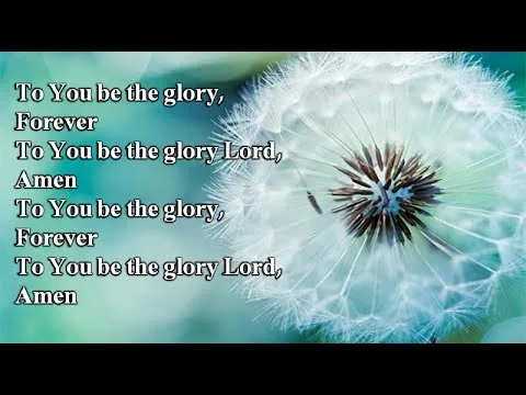 To You Be the Glory by Matt Maher video thumbnail
