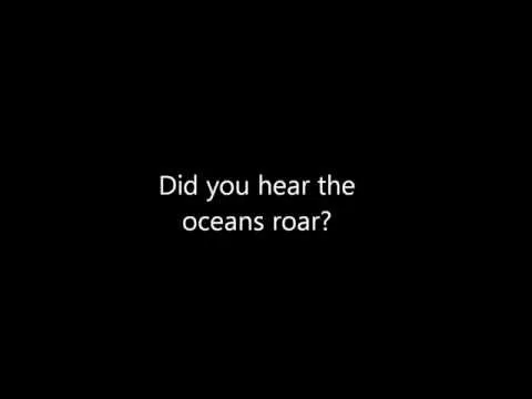 Did You Feel the Mountains Tremble? official video thumbnail