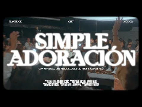 Simple Adoración official video thumbnail