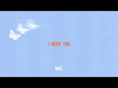 I Need You official video thumbnail