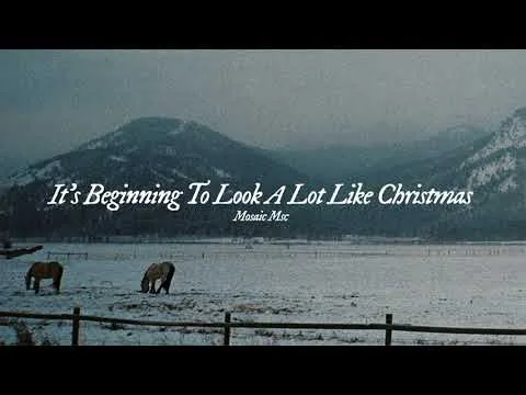 It's Beginning To Look A Lot Like Christmas official video thumbnail