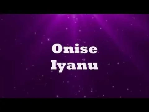 Onise Iyanu (God of Awesome Wonders) official video thumbnail