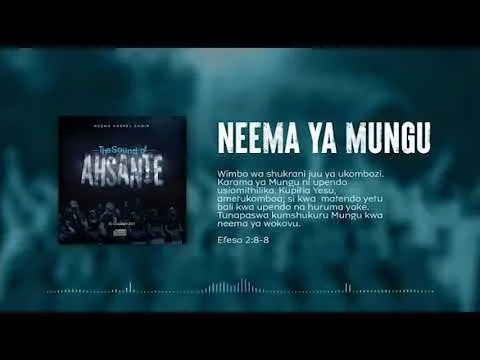 NEEMA YA MUNGU by Neema Gospel Choir video thumbnail