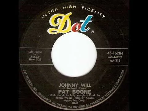 Johnny Will by Pat Boone video thumbnail