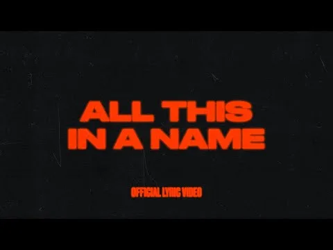 All This In A Name official video thumbnail