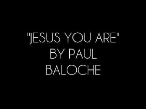 Jesus You Are official video thumbnail