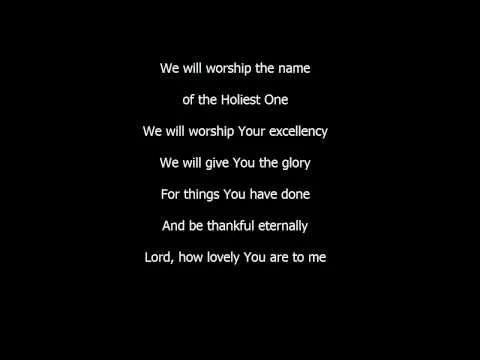 Holy Are You Lord official video thumbnail