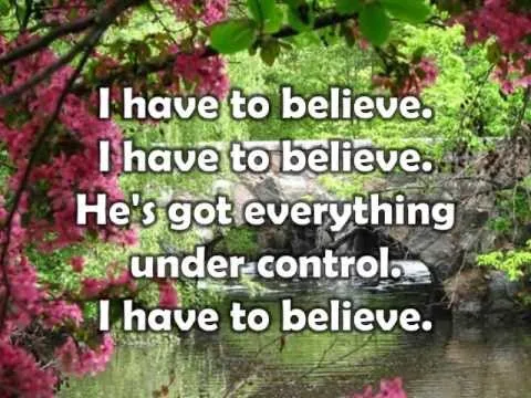 I Have to Believe official video thumbnail