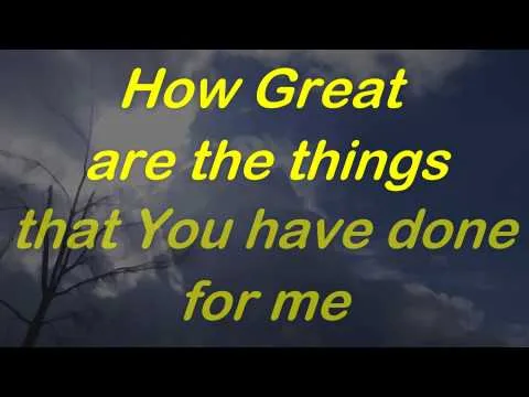 How Great Are You Lord official video thumbnail